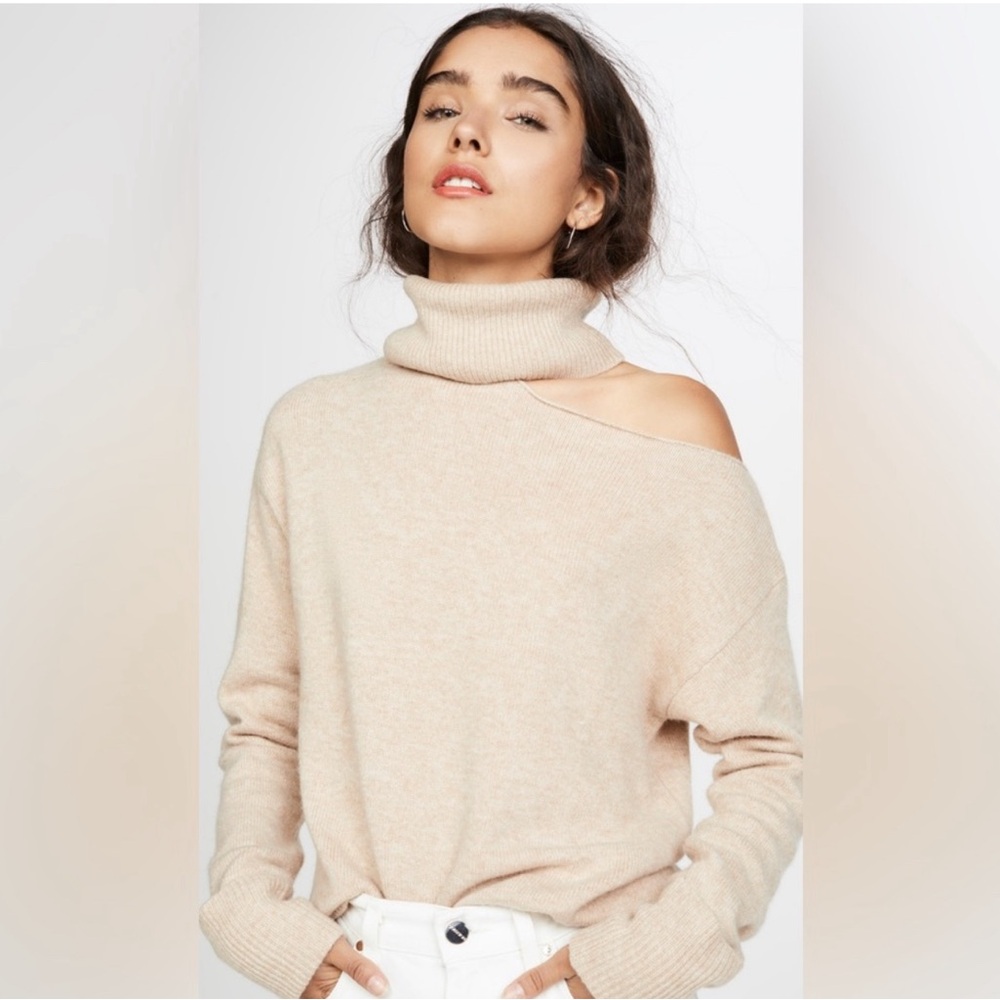 Paige Cutout Shoulder Sweater